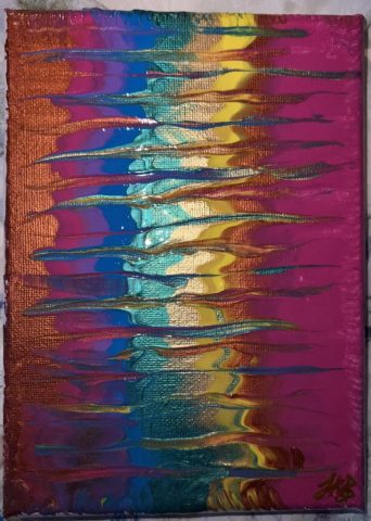 Integration by Julie K. acrylic Integration by Julie Kurzenberger - acrylic